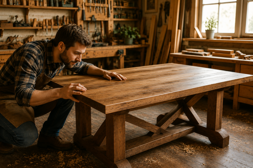 Why Build Your Own Wooden Table