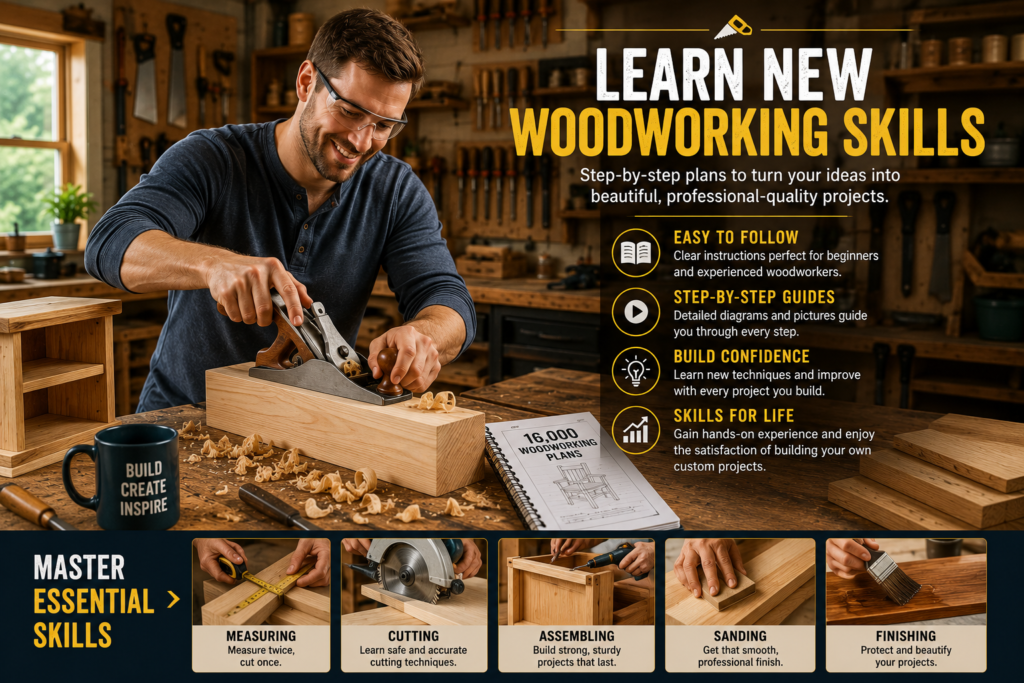 Learn New Woodworking Skills