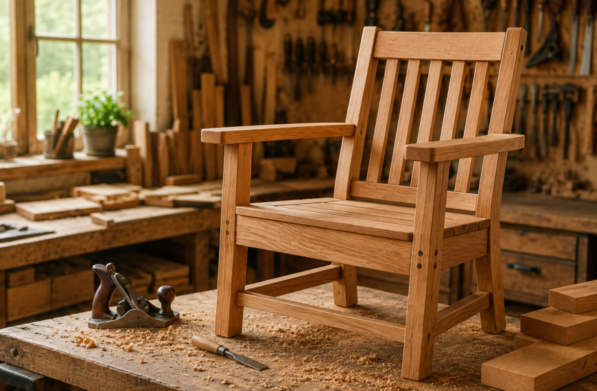 Wooden Chair Plans for Beginners