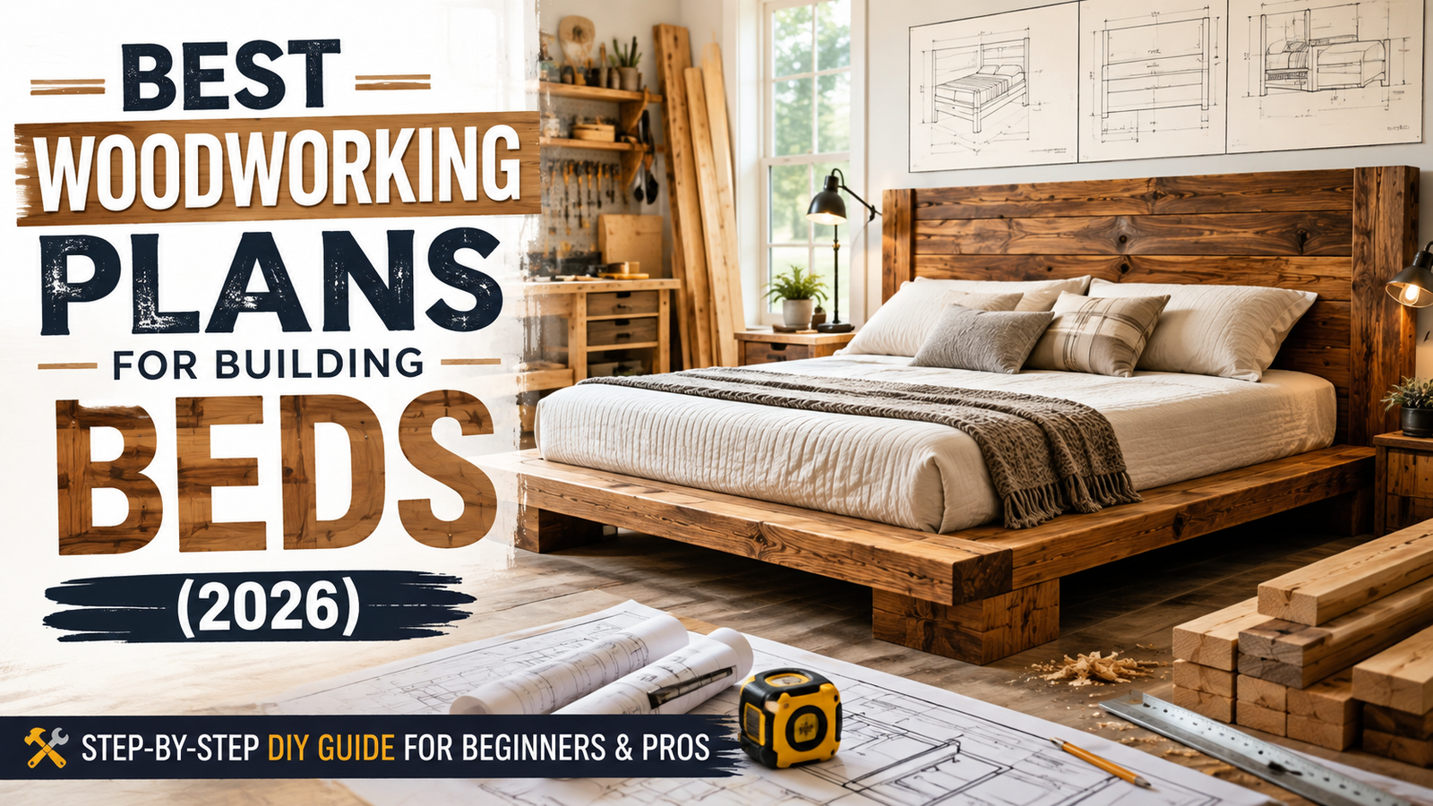 Best Woodworking Plans for Building Beds