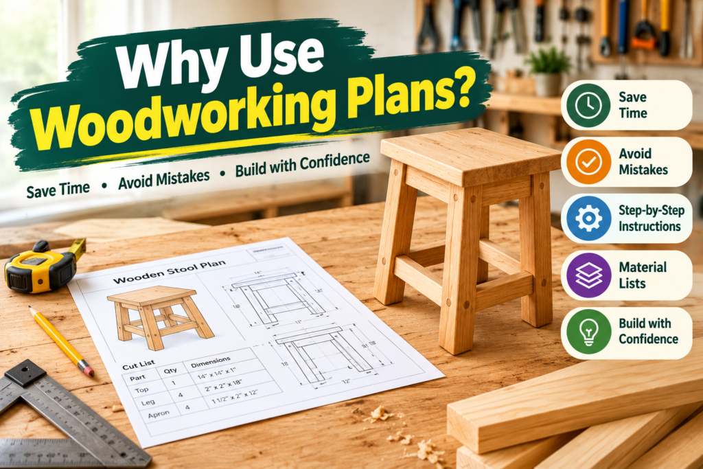 Why Use Woodworking Plans
