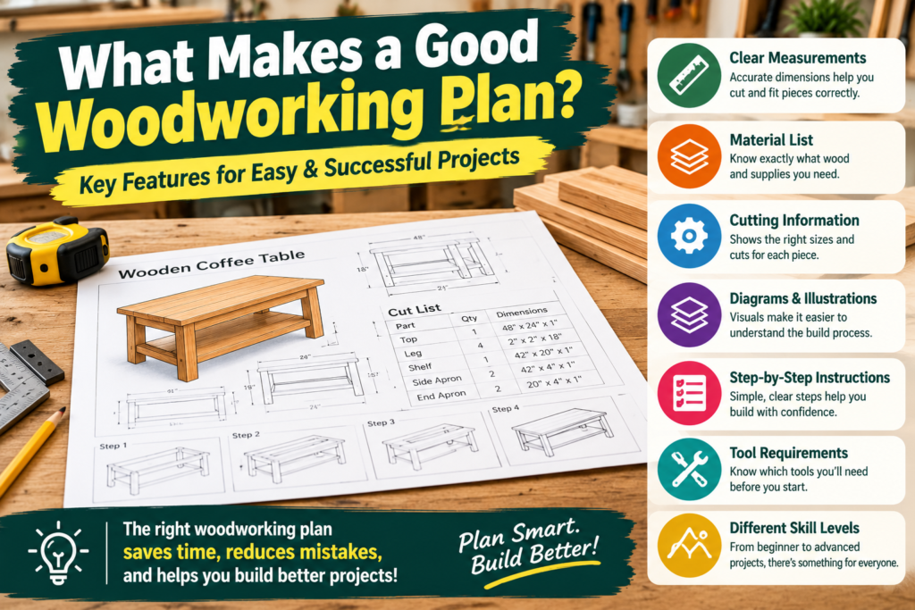 What Makes a Good Woodworking Plan
